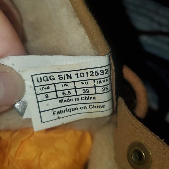 UGG Women’s Size 8 Bethany Shearling Lined Boot Chestnut Brown 1012532 - Picture 8 of 9